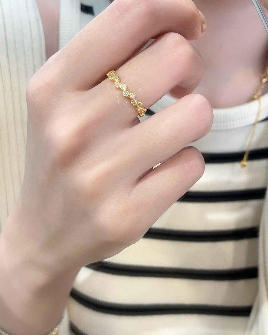 泡泡排鑽戒(活動圍) 細節圖