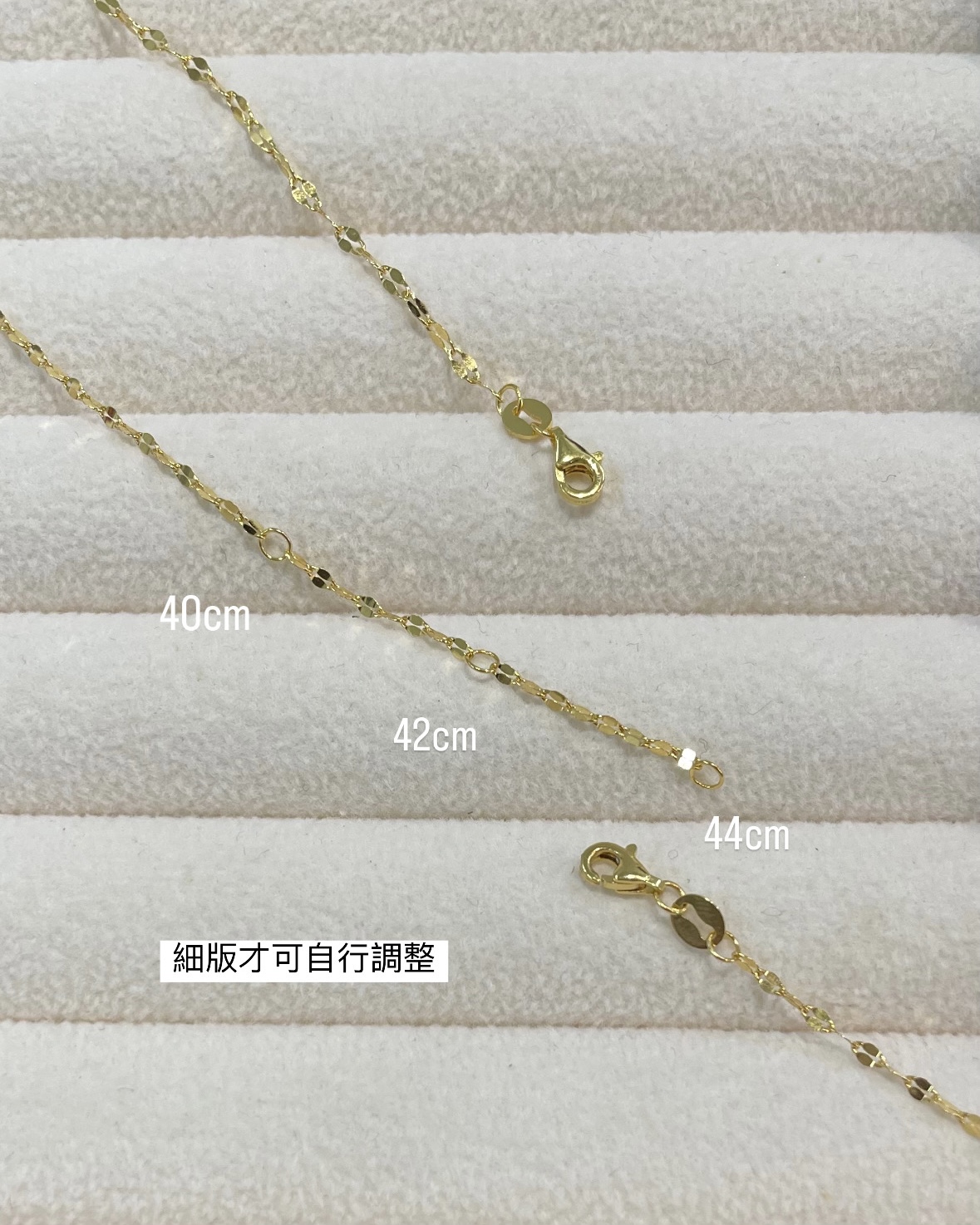 閃片項鍊(5G彈簧扣) 細節圖