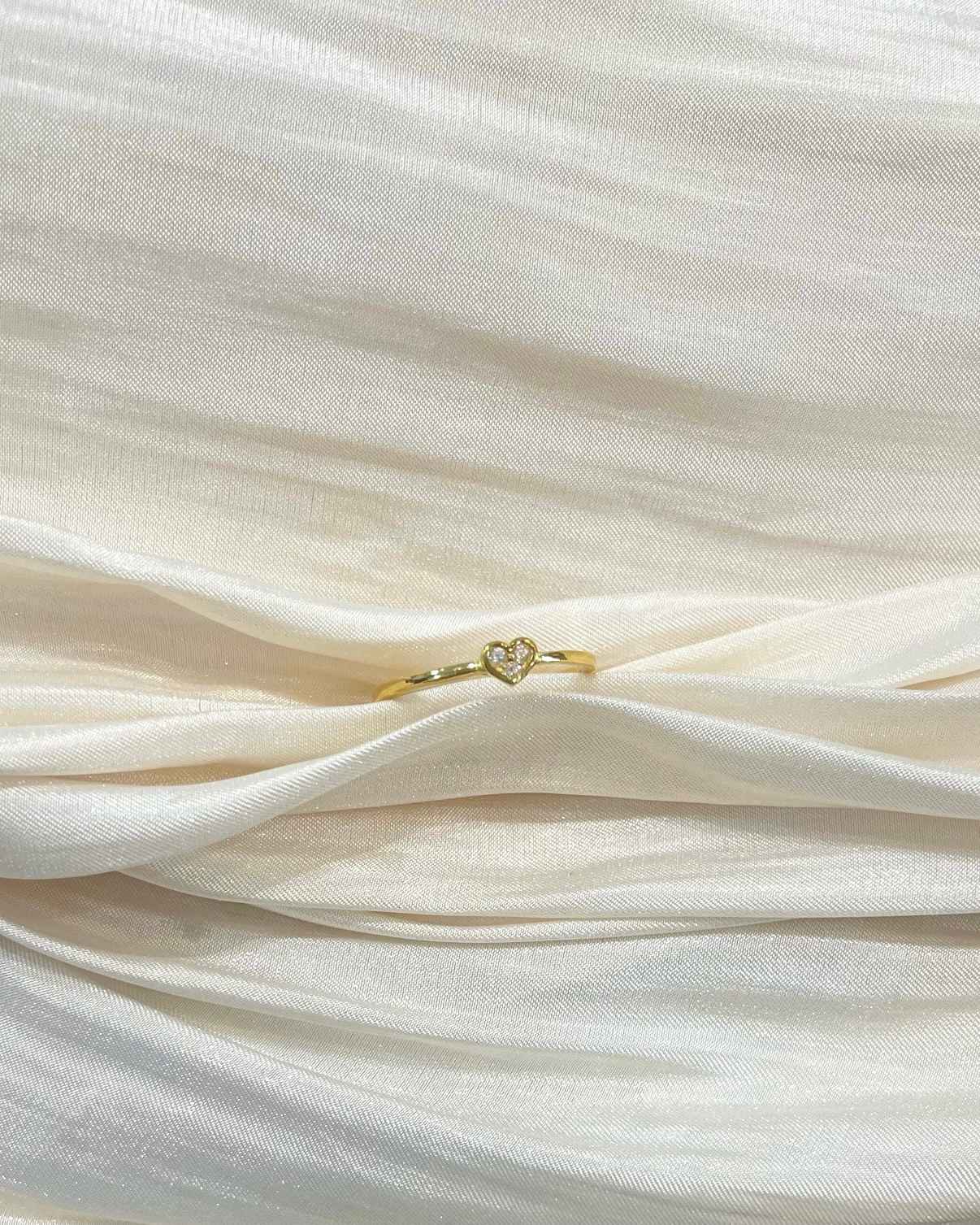 小鑽愛心戒指(活動圍) 細節圖