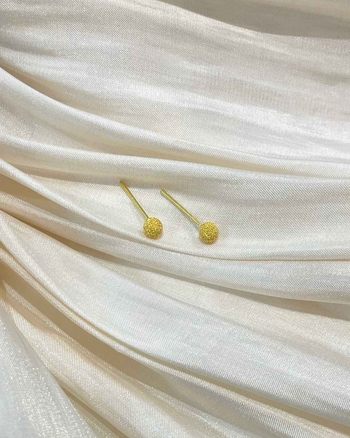 鑽紗珠珠耳環